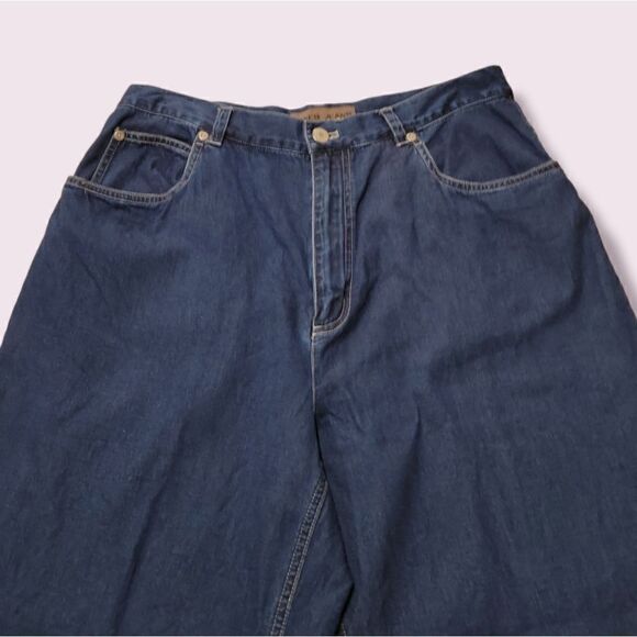 Jones Jeans High Waisted 100% Cotton Jeans Size 14 - Picture 2 of 7